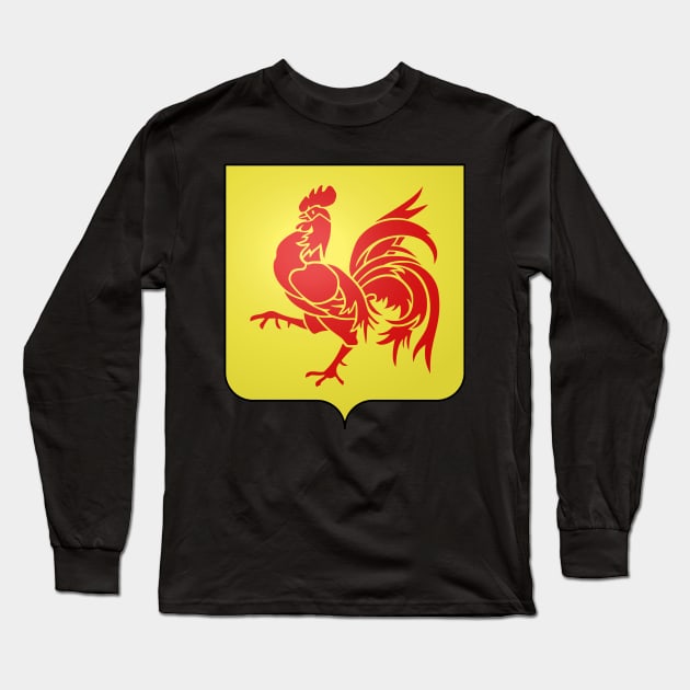 Wallonie Long Sleeve T-Shirt by DeVerviers